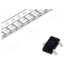 10 pcs : RRR030P03HZGTL - Transistor: P-MOSFET, unipolar, -30V, -3A, Idm: -12A, 1W, SOT346