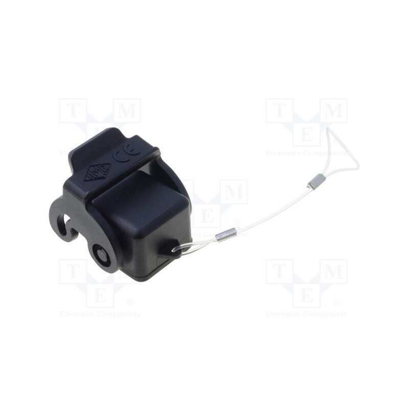 10 pcs : CK 03 CXN - Protection cover, CK, size 21.21, Enclos.mat: plastic, -40÷125°C