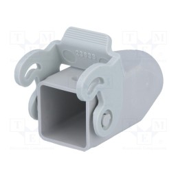 10 pcs : CK 03 VGS - Enclosure: for HDC connectors, CK, size 21.21, Gland holes: 1