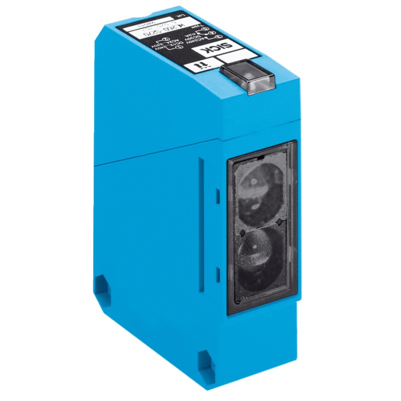 1 pcs - Sick Retroreflective Photoelectric Sensor, Block Sensor, 14 m Detection Range