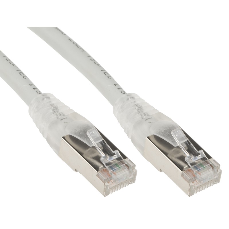 1 pcs - RS PRO Cat6 Male RJ45 to Male RJ45 Ethernet Cable, F/UTP, Grey LSZH Sheath, 5m