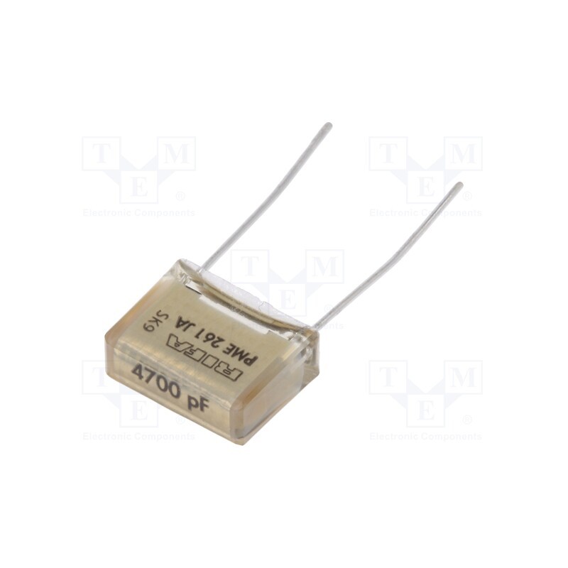 10 pcs : PME261JA4470KR19T0 - Capacitor: paper, 4.7nF, 500VAC, 10.2mm, ±10%, THT, PME261, 1000VDC