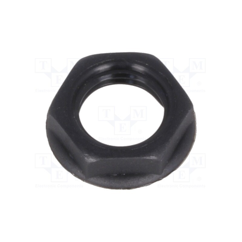 50 pcs : CL1408 - Nut, black, S2