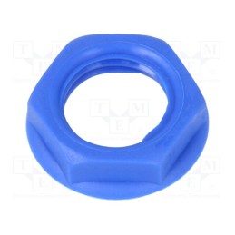 20 pcs : CL1412 - Nut, blue, S2