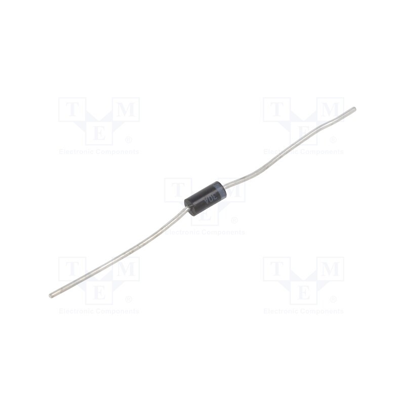 20 pcs : P4KE30A - Diode: TVS, 400W, 30V, 10A, unidirectional, ±5%, DO15,