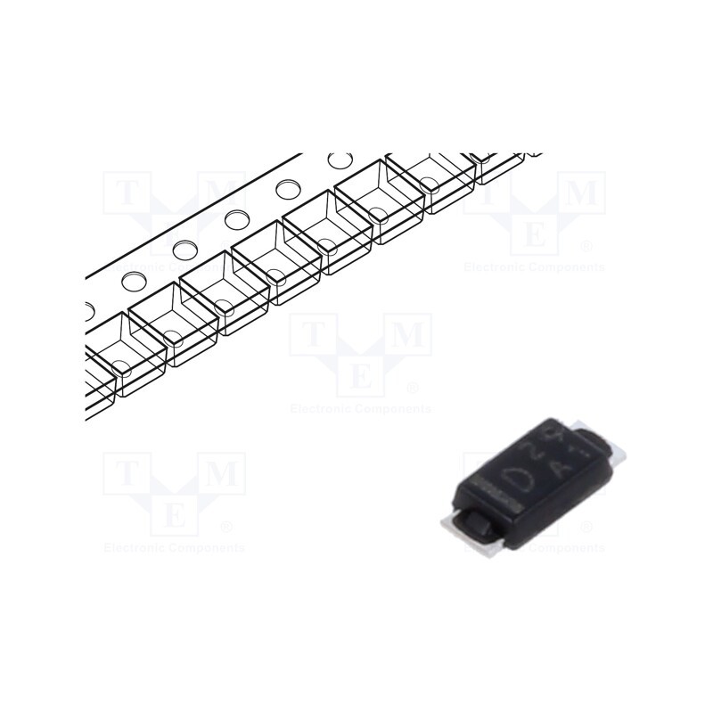 20 pcs : DG1H3-5063R - Diode: Schottky rectifying, SMD, 30V, 1A, DO219AB,