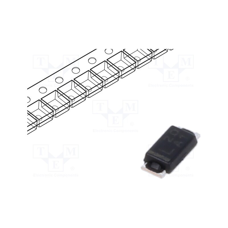 20 pcs : DG1S4-5063R - Diode: Schottky rectifying, SMD, 40V, 1A, DO219AB,