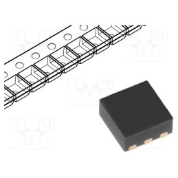 10 pcs : IRLHS6376TRPBF - Transistor: N-MOSFET, unipolar, 30V, 3.6A, 1.5W, PQFN2X2