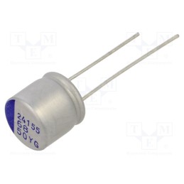 10 pcs : YG1H686M1009MBB - Capacitor: hybrid, THT, -55÷125°C, Body dim: Ø10x9.5mm, 68uF, 50VDC