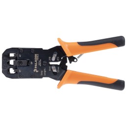 1 pcs - Tempo Hand Crimp Tool for RJ9 Connector, RJ11 Connector, RJ12 Connector, RJ45 Connector