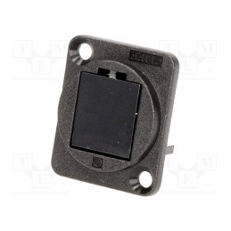 10 pcs : CP30241 - Protection cap, black, plastic, XLR standard, 19x24mm, FT