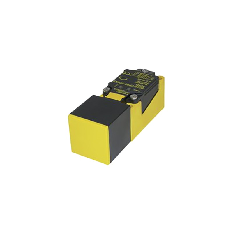 1 pcs - Turck BI20 Series Inductive Block-Style Proximity Sensor, 20 mm Detection, PNP Output, 10 - 65 V dc, IP68