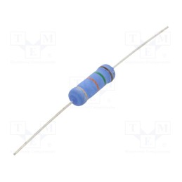 10 pcs : 8-2176412-4 - Resistor: metal oxide, 15kΩ, 5W, ±5%, Ø6.5x17.5mm, -55÷155°C