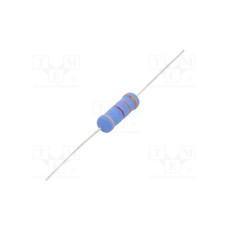 10 pcs : 6-2176412-8 - Resistor: metal oxide, 3.3kΩ, 5W, ±5%, Ø6.5x17.5mm, -55÷155°C