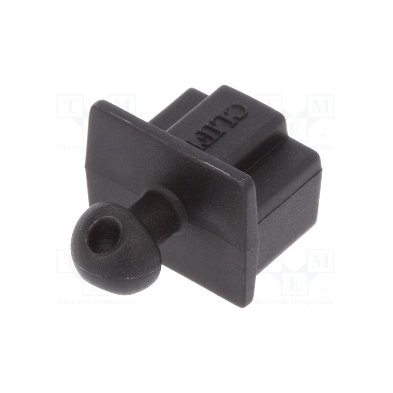 10 pcs : CP30291 - Protection cap, black, Application: RJ45 sockets