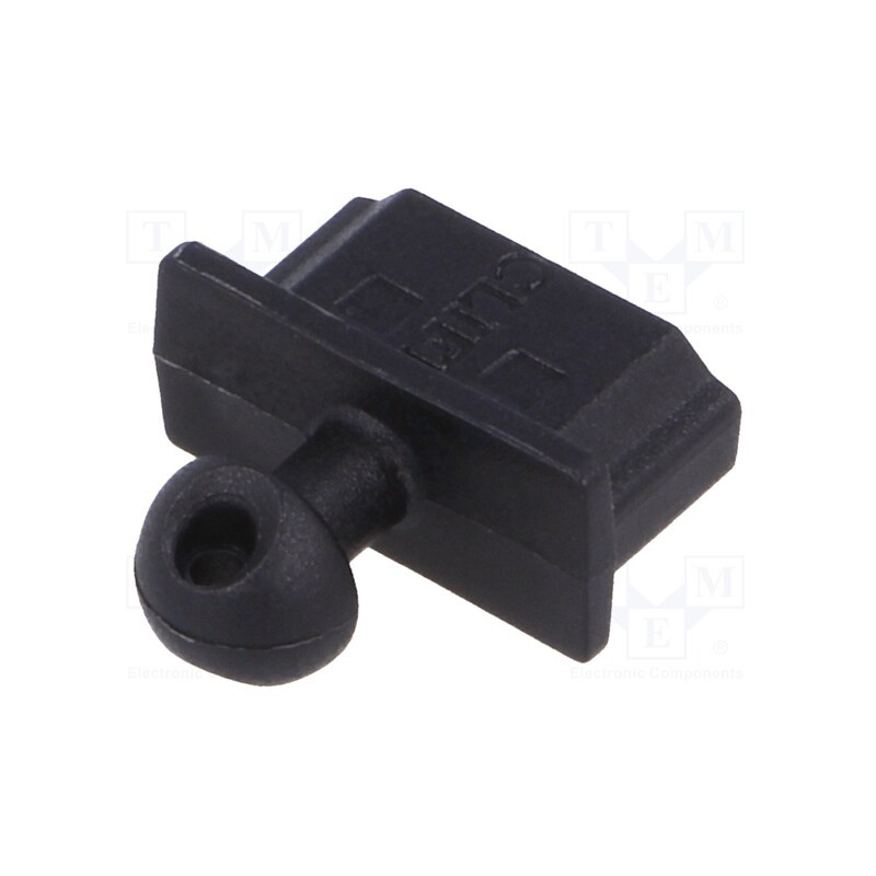 10 pcs : CP30294 - Protection cap, black, Application: HDMI sockets