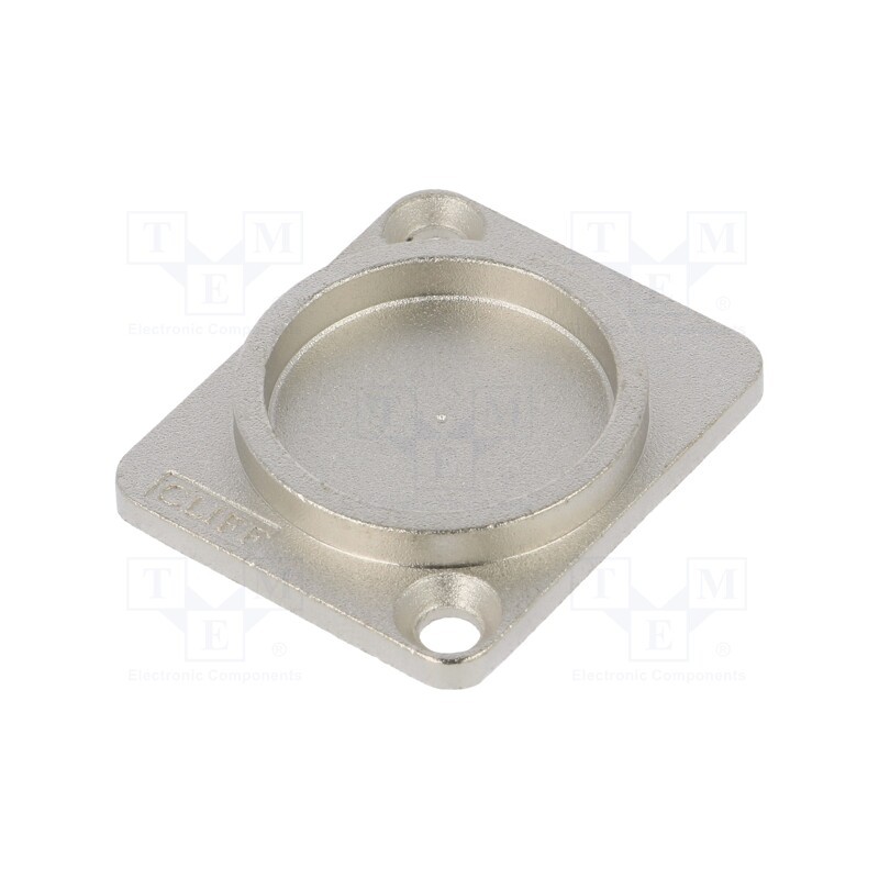 10 pcs : CP30300M - Protection cap, countersunk screw hole, silver, metal, D: 3mm
