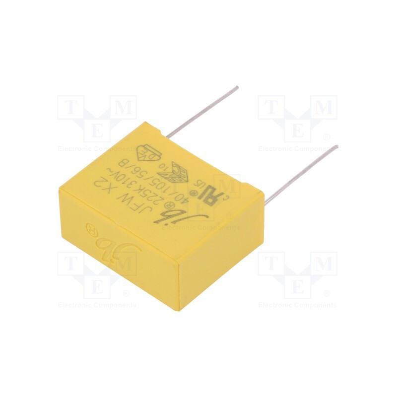 10 pcs : JFW-2.2U/310-P27 - Capacitor: polypropylene, 2.2uF, 31x25x14mm, THT, ±10%, 27mm