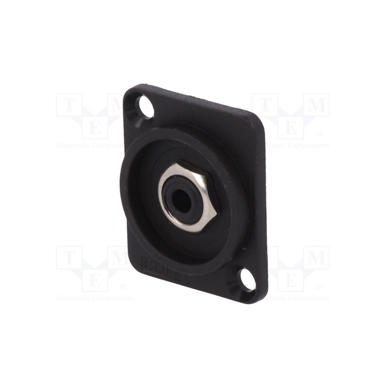 10 pcs : CP303075 - Socket, Jack 3,5mm, female, mono, soldering, XLR standard, 19x24mm