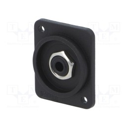 10 pcs : CP303075X - Socket, Jack 3,5mm, female, mono, soldering, XLR standard, 19x24mm