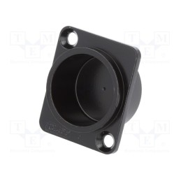 10 pcs : CP30400MB - Protection cap, countersunk screw hole, black, metal, D: 12mm