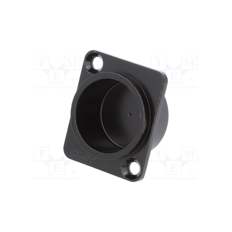 10 pcs : CP30400MB - Protection cap, countersunk screw hole, black, metal, D: 12mm