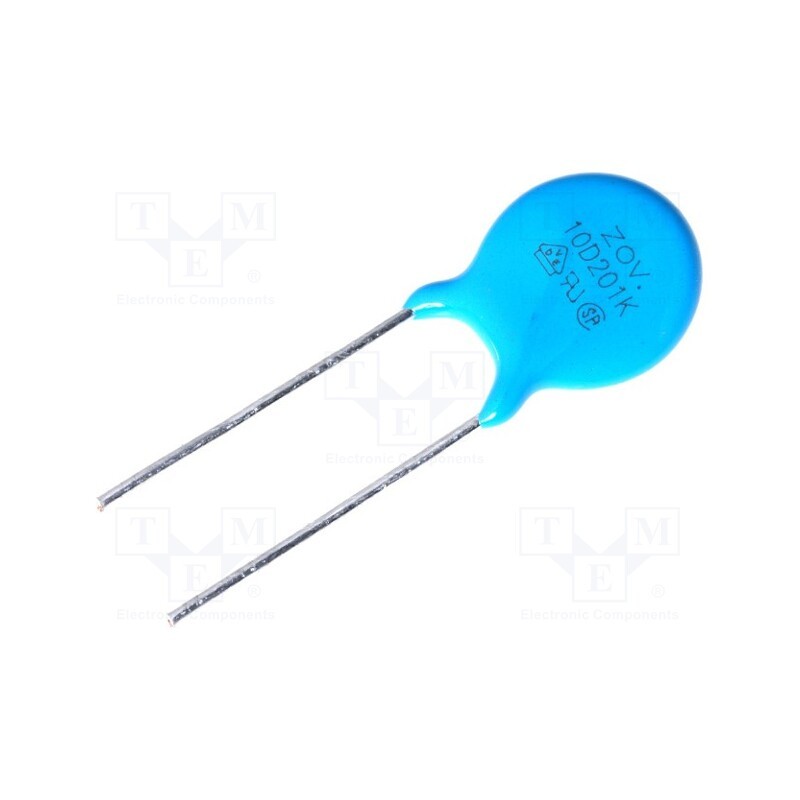 50 pcs : - Varistor: metal-oxide, THT, 130VAC, 170VDC, 200V, ±10%, 2.5kA, 32J