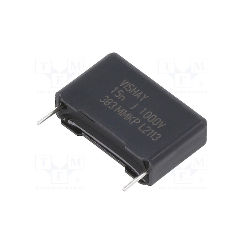 10 pcs : BFC238330153 - Capacitor: polypropylene, 15nF, 17.5x11x5mm, THT, ±5%, 15mm, 1kVDC