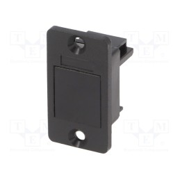 10 pcs : CP30641 - Protection cap, black, plastic, 29mm, SLIM