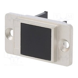 10 pcs : CP30741M - Protection cap, DUALSLIM, 29mm, Mat: metal, Colour: silver