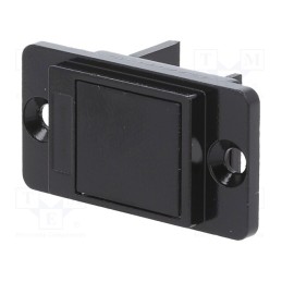 10 pcs : CP30741MB - Protection cap, DUALSLIM, 29mm, Mat: metal, Colour: black