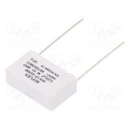 10 pcs : J34EV422MB - Capacitor: polypropylene, 220nF, 26.5x16.5x8.5mm, THT, ±20%