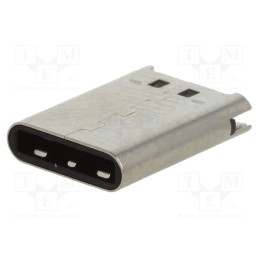 10 pcs : CX60-24S-UNIT - Plug, USB C, CX, on PCBs, SMT, PIN: 24, horizontal, Gen2, USB 3.1