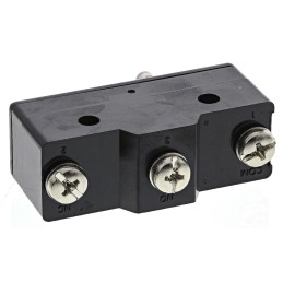 1 pcs - Omron Plunger Limit Switch, NO/NC, IP00, SPDT, Thermosetting Resin Housing, 500V ac Max, 15A Max