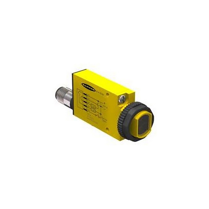 1 pcs - Banner Convergent Photoelectric Sensor, Block Sensor, 43 mm Detection Range