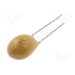 10 pcs : TC-47/25 - Capacitor: tantalum, 47uF, 25VDC, THT, ±20%, -55÷85°C, 5.08mm