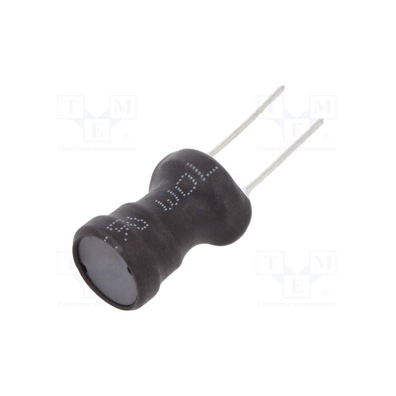 10 pcs : COIL1016-0.01 - Inductor: wire, THT, 10uH, 8.5A, ±10%, Ø11.5x17.5mm, vertical