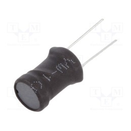 10 pcs : COIL1016-0.068 - Inductor: wire, THT, 68uH, 3.9A, ±10%, Ø11.5x17.5mm, vertical