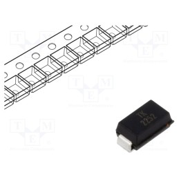 20 pcs : SMAJE6-5CA - Diode: TVS, 0.4kW, 7.22÷7.98V, 35.7A, bidirectional, SMA,