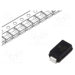 20 pcs : SMAJE28CA - Diode: TVS, 0.4kW, 31.1÷34.4V, 8.8A, bidirectional, SMA,