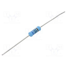 50 pcs : MBE04140C6800FC100 - Resistor: metal film, THT, 680Ω, 1W, ±1%, Ø4.2x11.9mm, -55÷155°C