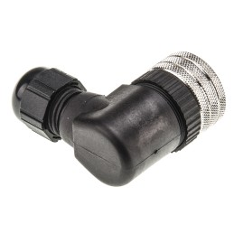 1 pcs - Brad from Molex Circular Connector, 4 Contacts, Cable Mount, M12 Connector, Socket, Female, IP67, Micro-Change Series