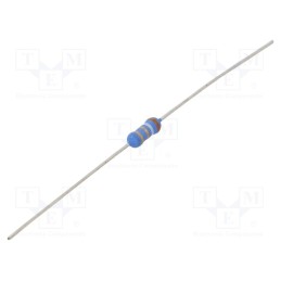 50 pcs : 1-1676123-7 - Resistor: metal oxide, 3.9Ω, 500mW, ±5%, Ø2.5x7.5mm, -55÷155°C