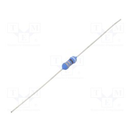 50 pcs : 2-1676123-6 - Resistor: metal oxide, 9.1Ω, 500mW, ±5%, Ø3.5x10mm, -55÷155°C