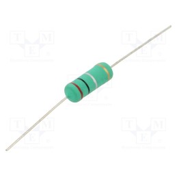 20 pcs : KNP05SJ020KAA9 - Resistor: wire-wound, THT, 200mΩ, 5W, ±5%, Ø6.5x17.5mm, 400ppm/°C