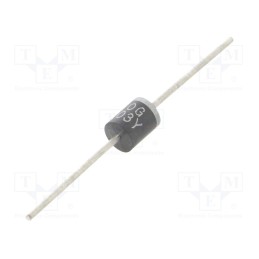 10 pcs : 6A60G - Diode: rectifying, THT, 600V, 6A, , Ifsm: 250A, R6, Ufmax: 1V