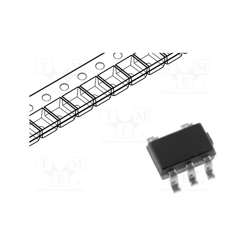 10 pcs : SN74AHC1G08DCKR - IC: digital, AND, Ch: 1, IN: 2, CMOS, SMD, SC70-5, 2÷5.5VDC, -55÷125°C