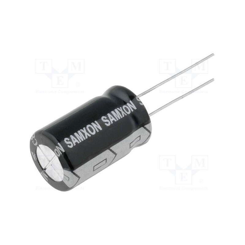 20 pcs : EGT477M1JI20RRSHP - Capacitor: electrolytic, low ESR, THT, 470uF, 63VDC, Ø12.5x20mm