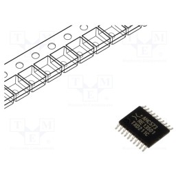 10 pcs : 74AHC573PW,118 - IC: digital, D-latch transparent, Ch: 8, CMOS, 2÷5.5VDC, SMD, AHC