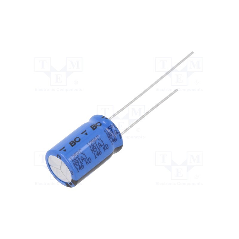 10 pcs : MAL214656471E3 - Capacitor: electrolytic, THT, 470uF, 25VDC, Ø10x16mm, Pitch: 5mm